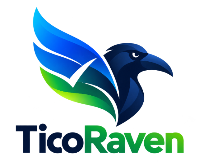 Logo original de TicoRaven